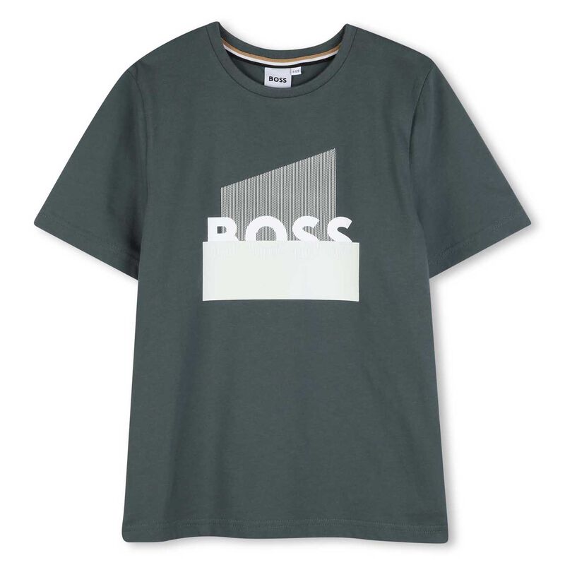 BOSS Short Sleeves Tee-Shirt 6Y-8Y image number 0